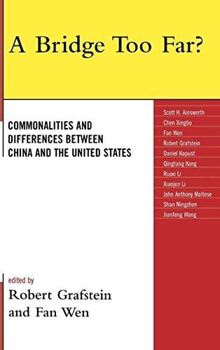 A bridge too far?: commonalities and differences between China and the ...