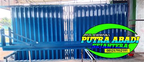 pintu harmonika medan berkuwalitas dan bernilai ekstetik