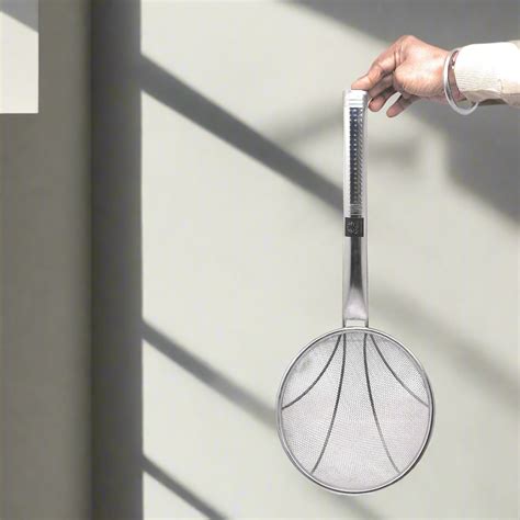 Stainless Steel Wire Strainer – Heat-Resistant Handle for Deep Frying ...