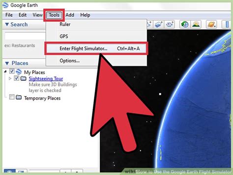 How to Use Google Earth Flight Simulator 的图像结果