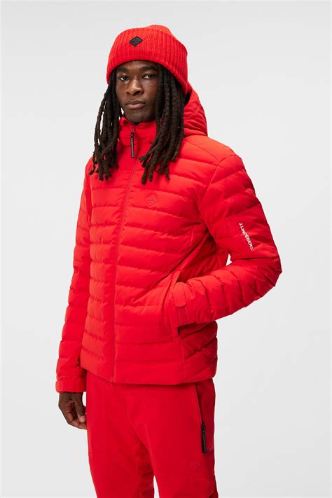 Red Winter Jacket Men