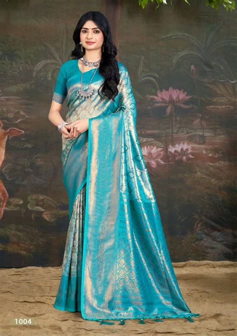 Bunawat Kalanidhi Vol 03 Festival Kanjivarm silk saree Collection