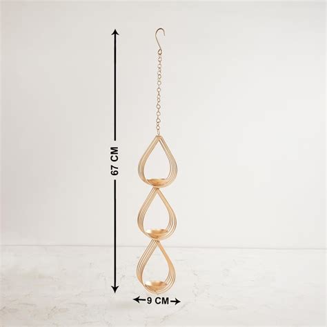 Buy Fiesta Leon Vertical Drop Hanging T-Light Holder from Home Centre ...