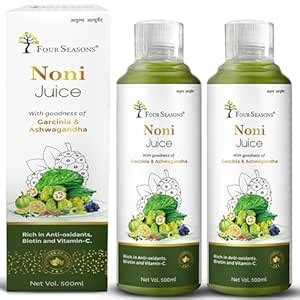 Four Seasons Ayurveda Noni Juice with Goodness of Garcinia ...