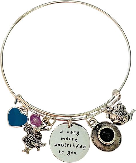 Alice in Wonderland Gift Bracelet Stainless steel | Ubuy India