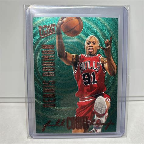 Yahoo!オークション - Dennis Rodman Full Court Trap 1996-97 Fleer U...