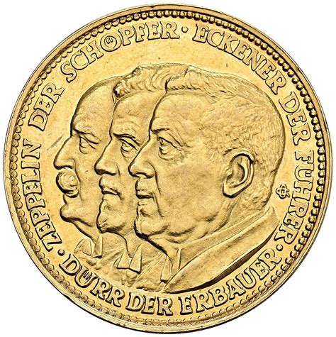 Medal - Auf die Weltfahrt des Luftschiffes Graf Zeppelin 1929 - Germany (1871-1948) – Numista