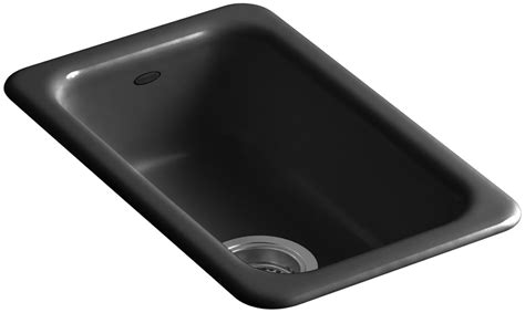 KOHLER K-6586-7 Iron/Tones Self-Rimming Undercounter Kitchen Sink ...