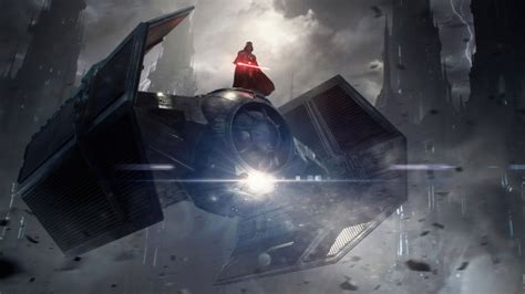 Download Darth Vader Ship 3840 x 2160 Star Wars Wallpaper | Wallpapers.com