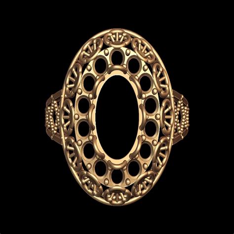 Stunning Female Ring 3D Model 110 Piece STL for Elegance