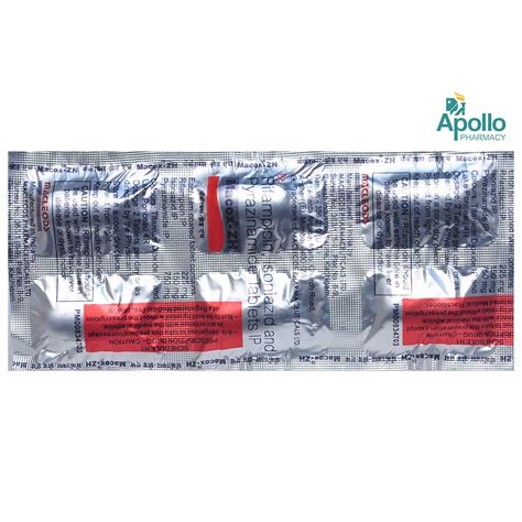 Macox ZH Tablet 6's Price, Uses, Side Effects, Composition - Apollo ...