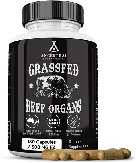 Amazon.com: Primal Woman Beef Organ Supplement for Women - Beef Liver ...