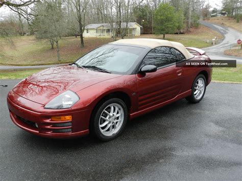 2002 Mitsubishi Eclipse Spyder Gt Convertible 2 - Door 3. 0l