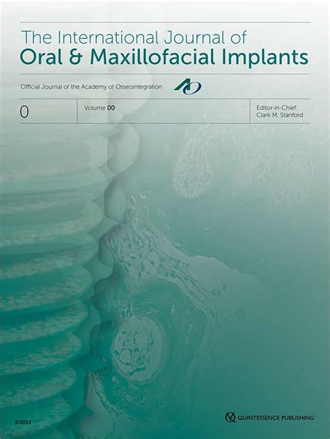 The International Journal of Oral & Maxillofacial Implants, Pre-Print ...