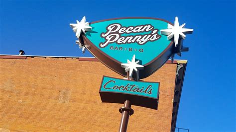 Pecan Penny's Sign Installed 2 - DāNite Sign Co.