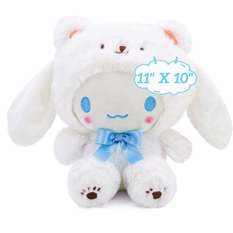 Cinnamoroll Plush 11", Sanrio Kawaii Cartoon Plush Figure Toy, Cute ...