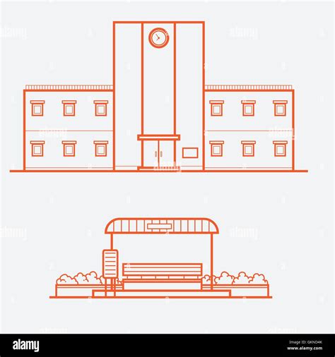 Building Line Art 的图像结果