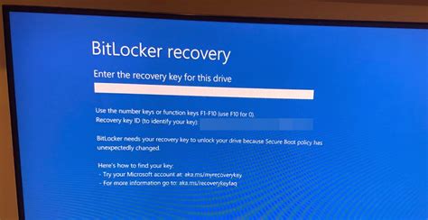 Lost BitLocker Recovery Key 的图像结果