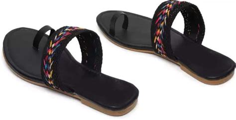 Women Black Flats Price in India - Buy Women Black Flats online at ...