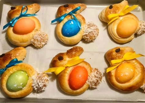 easter bunny bread