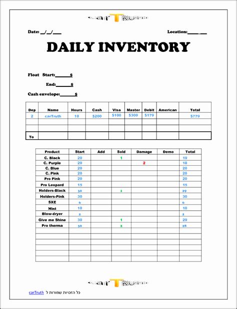 Daily Sales Report Format 的图像结果