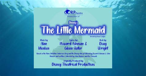 Disney’s Little Mermaid presented by Company of Rowlett Performers ...