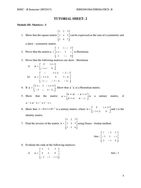 Image result for Basic Matrices Tutorial