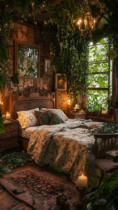 15 Dark Cottagecore Bedroom Ideas for a Cozy, Witchy Vibe in 2025 ...
