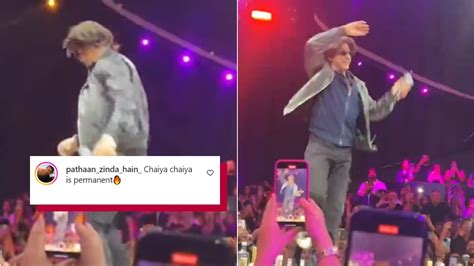 Shah Rukh Khan Aces Chaiyya Chaiyya Moves At Dunki Event In Dubai ...
