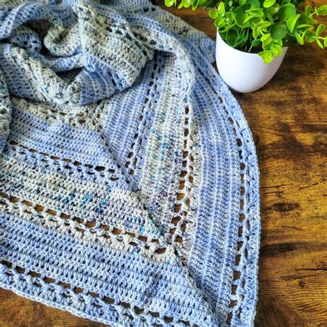 Image result for Crochet Triangle Shawl Free Tutorial