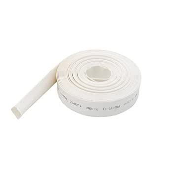 Electronic Spices 8mm White Color Polyolefin Heat Shrink Tube Pack of 5 ...