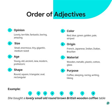 Examples Of Adjectives In Sentences For Grade 2