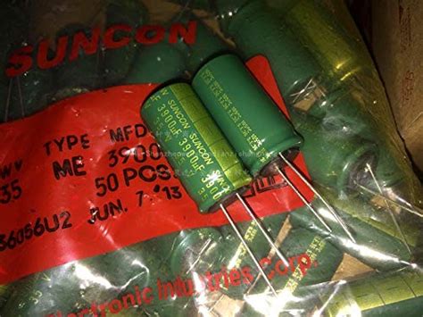 Buyme 2017 10Pcs Suncon Capacitor 35V3900Uf 18 * 35Mm High-Frequency ...
