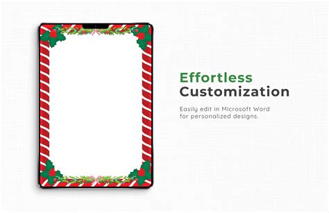 Microsoft Word Holiday Border Template Free - Infoupdate.org