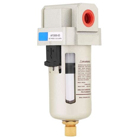Set of 2 Moisture Water Filter, AF3000-03 G3/8'' Compressed Air ...