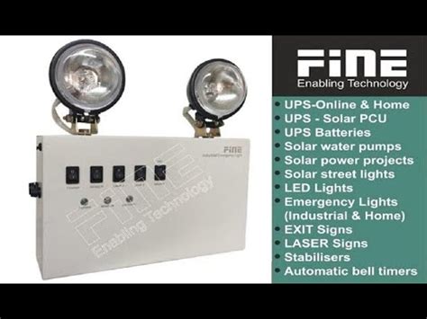 Industrial Emergency Lights - Fine Industrial Emergency Light Single ...