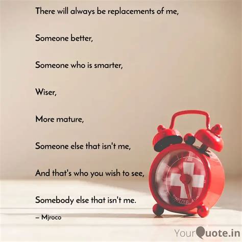 There will always be repl... | Quotes & Writings by Mary Joy Hutch ...