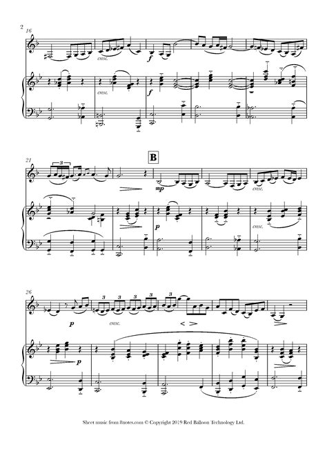 Bach, Johann Sebastian - Arioso from Cantata BWV 156 Sheet music for ...