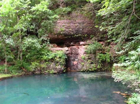 Richmond Springs Natural Pool in Backbone State Park, Iowa
