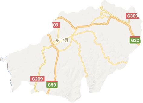 乡宁县高清卫星地图