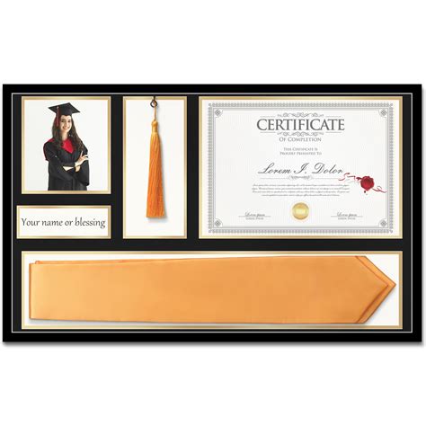 Diploma And Tassel Keepsake Frame