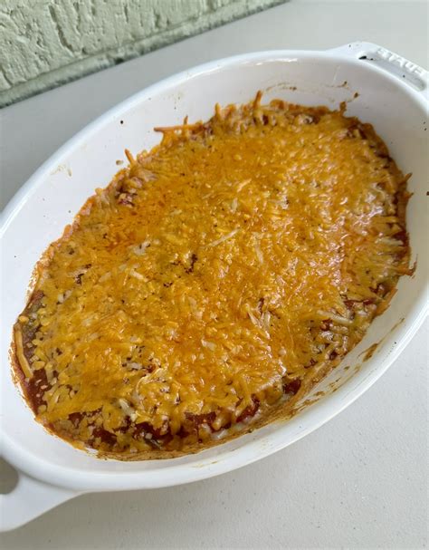 Baked Taco Dip - Dang That's Sweet