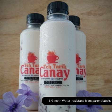 Transparent Stickers – Clear Waterproof Vinyl Labels | Kraftix Digital