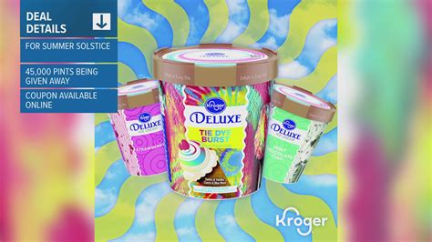 Kroger giving away 45,000 pints of free ice cream | 12news.com