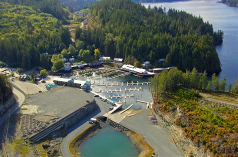 Telegraph Cove Marina & RV Park in Telegraph Cove, BC, Canada - Marina ...