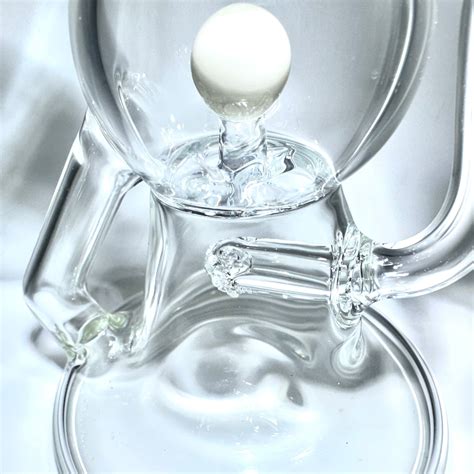 Mimzy Glass Glow In The Dark Accent Orb Of Confusion 14mm Recycling Bu ...