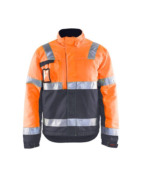 Blaklader 4862 Hi-Vis Winter Work Jacket - Mens (48621811) | Winter ...