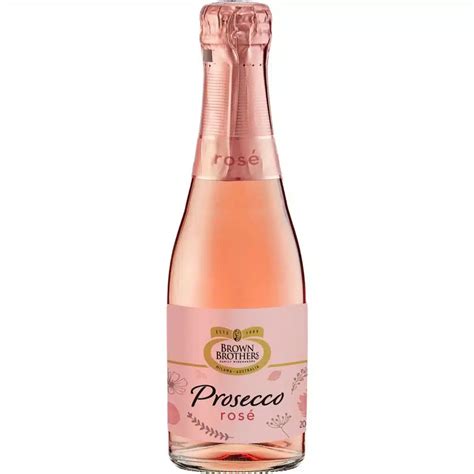 Buy Brown Brothers Prosecco Rose 200ml 24 Pack online from deVine ...