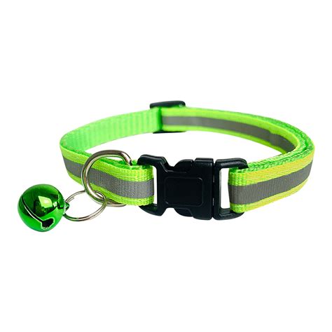 Ediodpoh Reflective Cat Collars Safety Quick Release with Bell ...