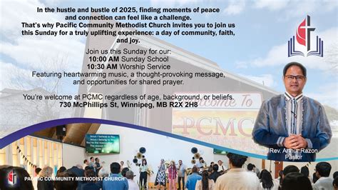 Worship Service and Sunday School, Pacific Community Methodist Church ...